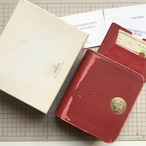 Red Omega Watch Box - Etsy