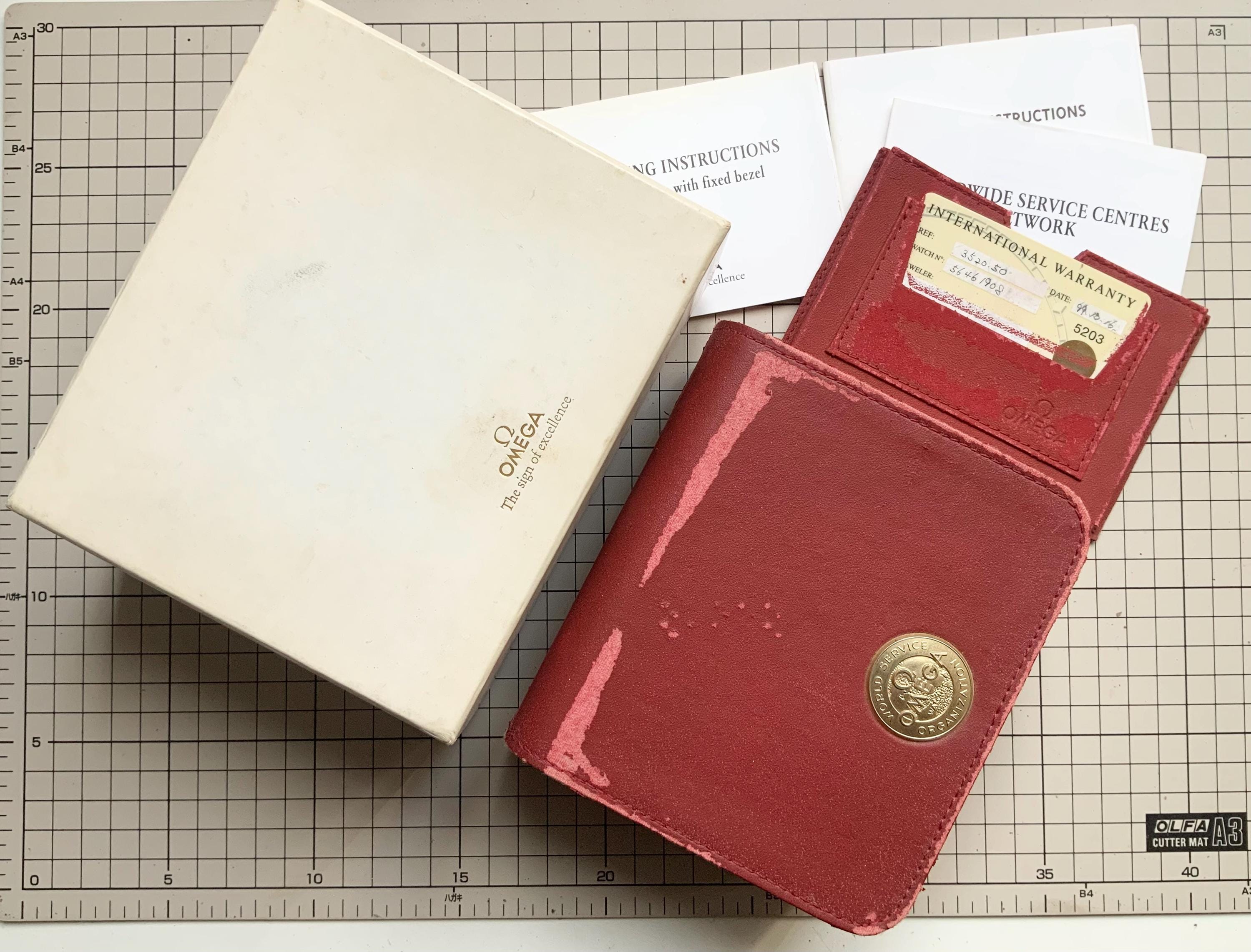 Red Omega Watch Box - Etsy