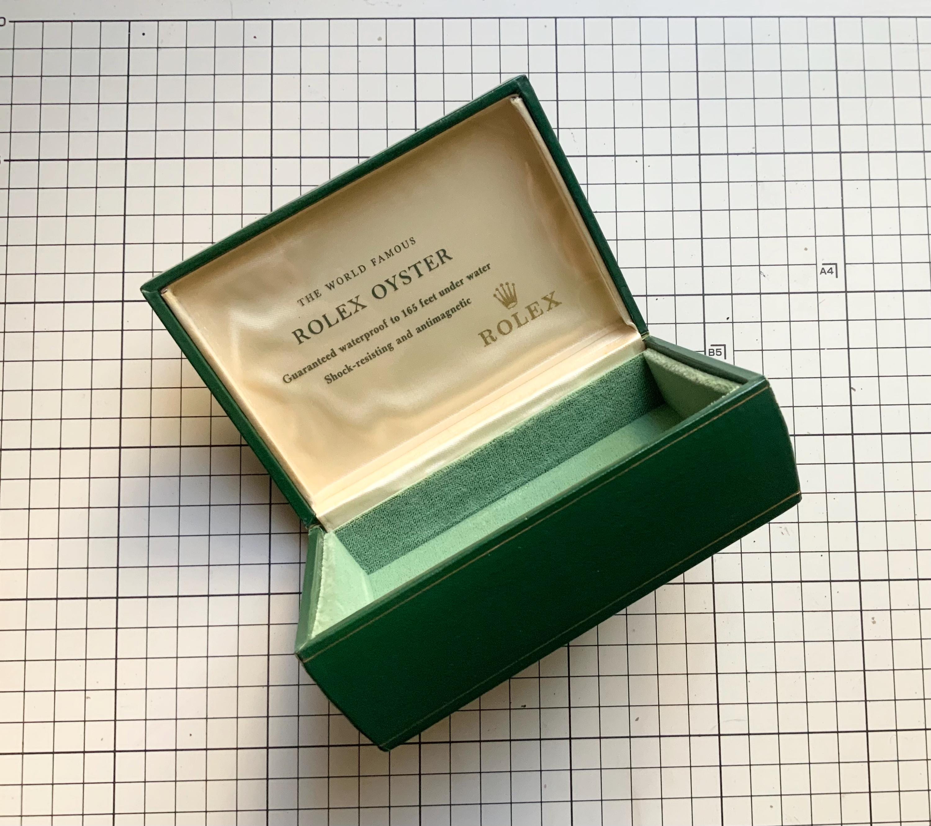 X③ROLEX ヴィンテージ純正ボックス 60年代？ 1960s Rolex Box - Etsy