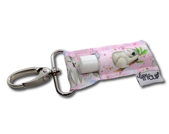 Koala LippyClip® Lip Balm Holder for chapstick w/ Swivel Clip, stocking stuffer, wedding favor, party favor