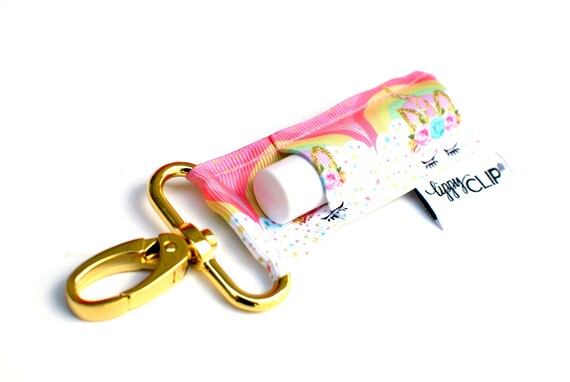 Rainbow Unicorn LippyClip® Lip Balm Holder | Etsy Rainbow Unicorn LippyClip® Lip Balm Holder | Etsy