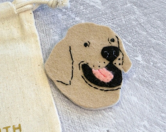 Dog Brooch