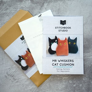 Mr Whiskers Sewing Pattern image 1