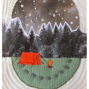 Camping Under The Stars Giclee Print