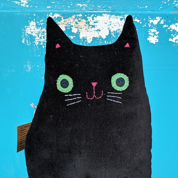 Coussin en forme de chat - Mr Patrick Whiskers