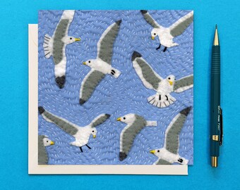 Seagull Greetings Card