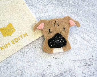 Dog Brooch