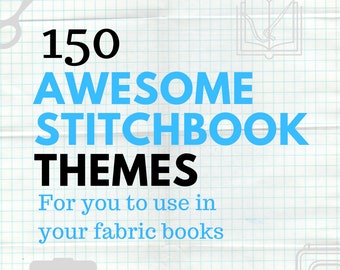 Ebook - Theme list for Fabric Journals