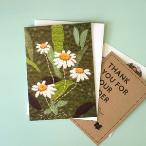 Frühlings-Blumen-Grüße-Karte