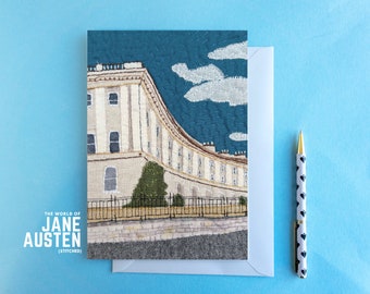 Bath, Royal Crescent Greetings Card