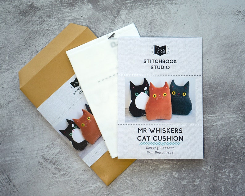 Mr Whiskers Sewing Pattern image 1