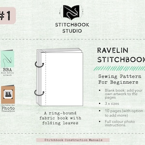 Ravelin Stitchbook PDF Sewing Pattern