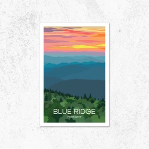 Blue Ridge Parkway Poster