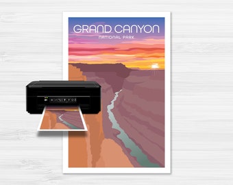 Printable Grand Canyon National Park Poster