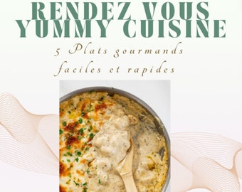 Livre de recette, cuisine Rendez Vous Yummy Cuisine