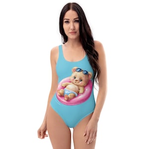 ABDL Adult Baby Swimsuit Bear
