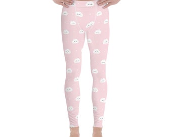 ABDL Leggings para bebé adulto Nubes