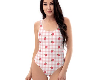 ABDL Bañador Bebé Adulto Fresa
