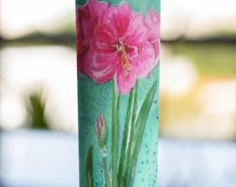 Kleurrijke bloemenbeker | Roestvrijstalen reismok met bloemen | Lentevibes
