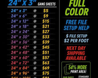 Custom Sublimation Transfers | Ready to Press Prints | Tumblers & More | Print on Demand | Rush Sublimation | Mid-South Alabama
