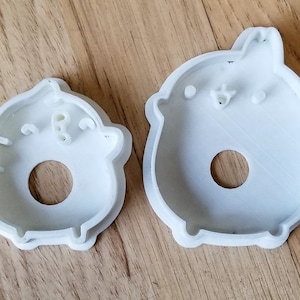 Molang and Piu Piu 3D Printed Cookie Cutters