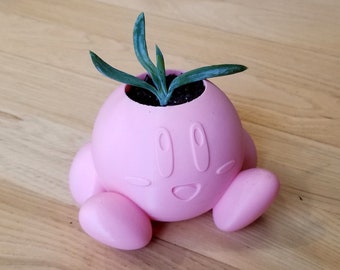 Kirby 3D Printed Planter