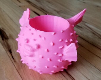 Blowfish 3D Printed Planter