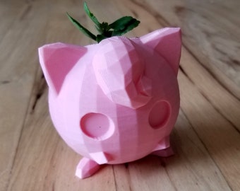 Pokemon Jigglypuff 3D Printed Planter