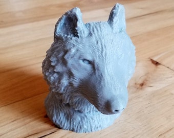 Wolf 3D Printed Planter