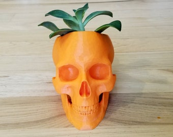 Skull 3D Printed Planter