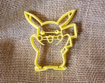 Pikachu 3D Printed Cookie Cutter