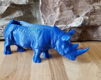 Rhinoceros 3D Printed Planter