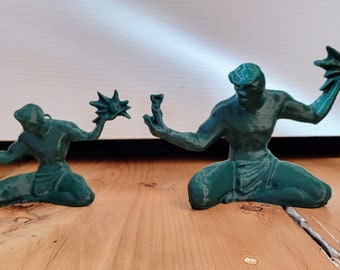 The Spirit of Detroit Statue 3D Printed Figure 8" Wide