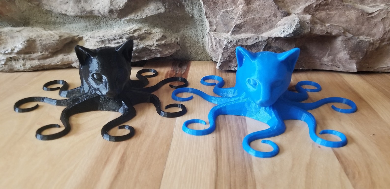 Octocat Octopus Cat 3D Printed Planter Etsy
