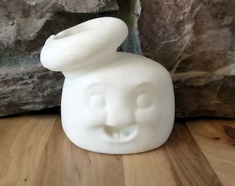 Ghostbusters Stay Puft Marshmallow Man 3D Printed Planter