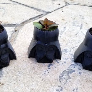 Star Wars Darth Vader 3D Printed Planter image 6