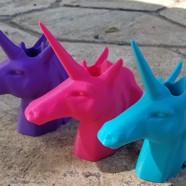 Unicorn 3D Printed Planter