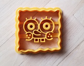 SpongeBob SquarePants 3D Printed Cookie Cutter