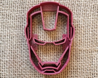 Iron Man 3D Printed Cookie Cutter
