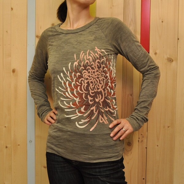 Spider MuM longsleeve burnout only Medium