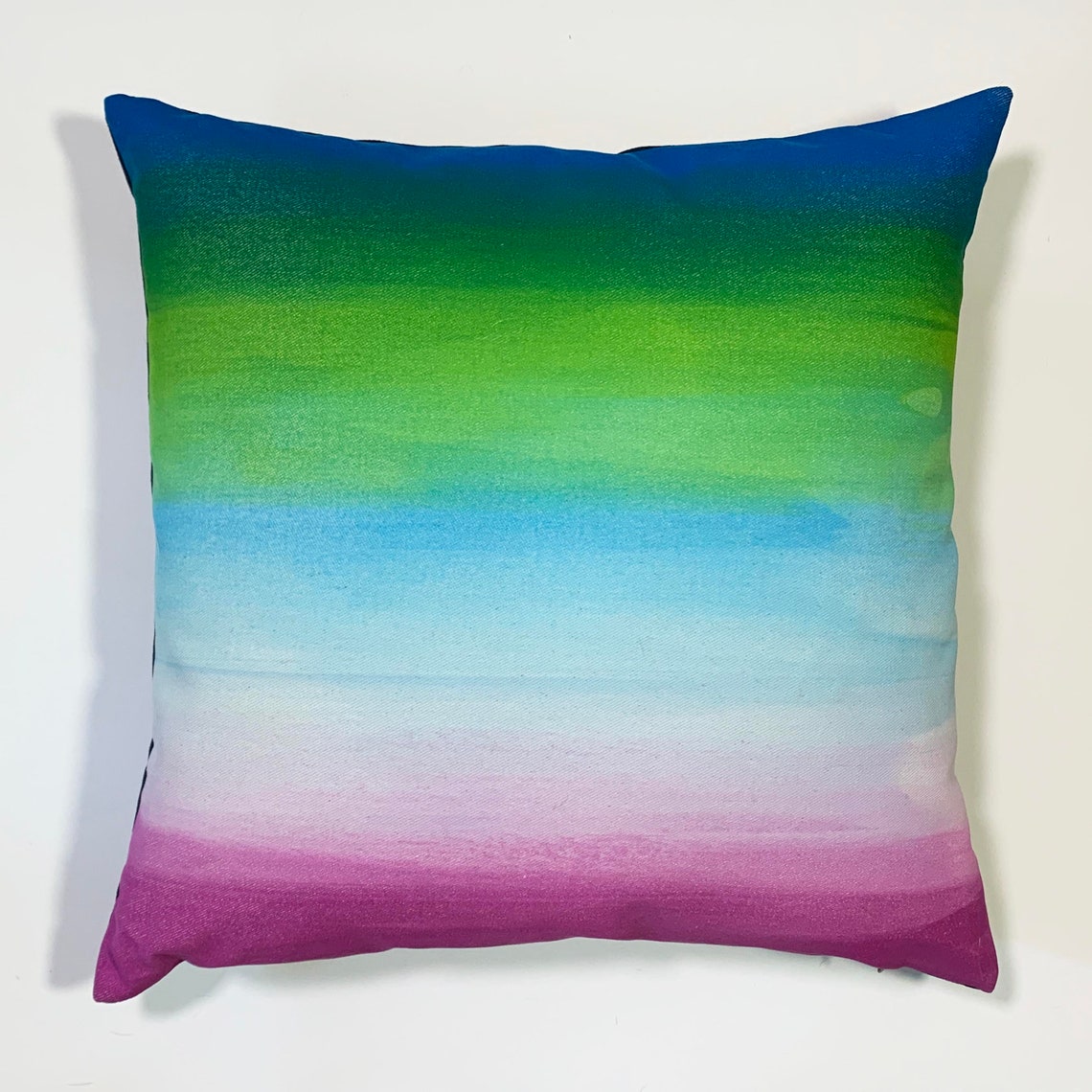 Jewel tone gradient pillow cover Etsy