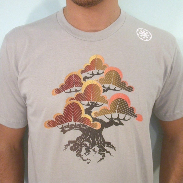 Ancient Flying Bonsai Tree mens T S.L and XL