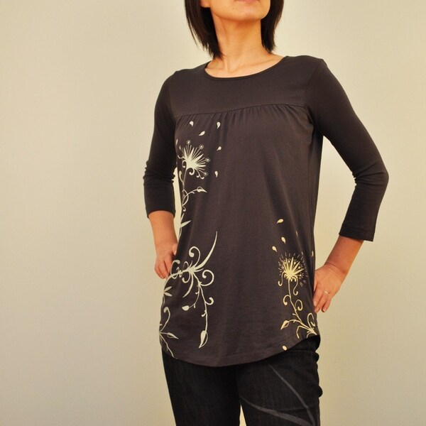 Magical Blooming River Reed babydoll top only S