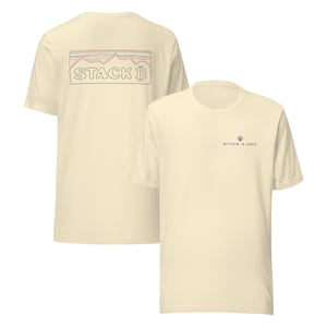 Bitcoin Stack Mountain Retro Tee