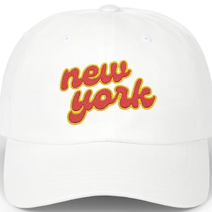 Embroidered Classic Dad Cap New York State Baseball Hat Hair Accessories, Vintage Baseball Cap, NYC  Lovers Gift Travel Wear Cap Hat Gift