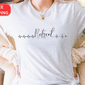 Retreat Heartbeat T Shirt, Gifts for Retreat Leaders and Attendees Matching Tees Scrapbooking Retreat, Book Retreats, Writing Retreats Shirt