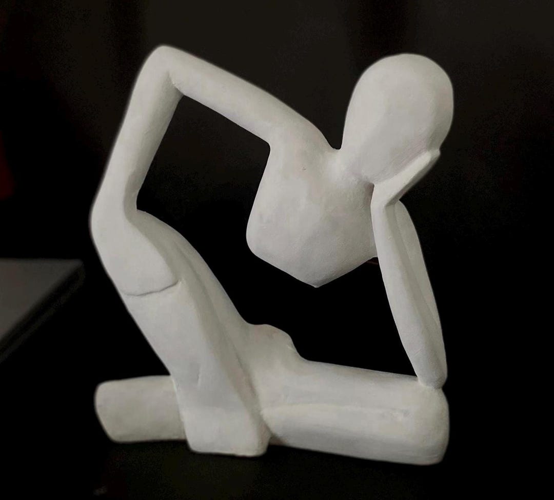HomeSense Minimalist Body Form Sculpture