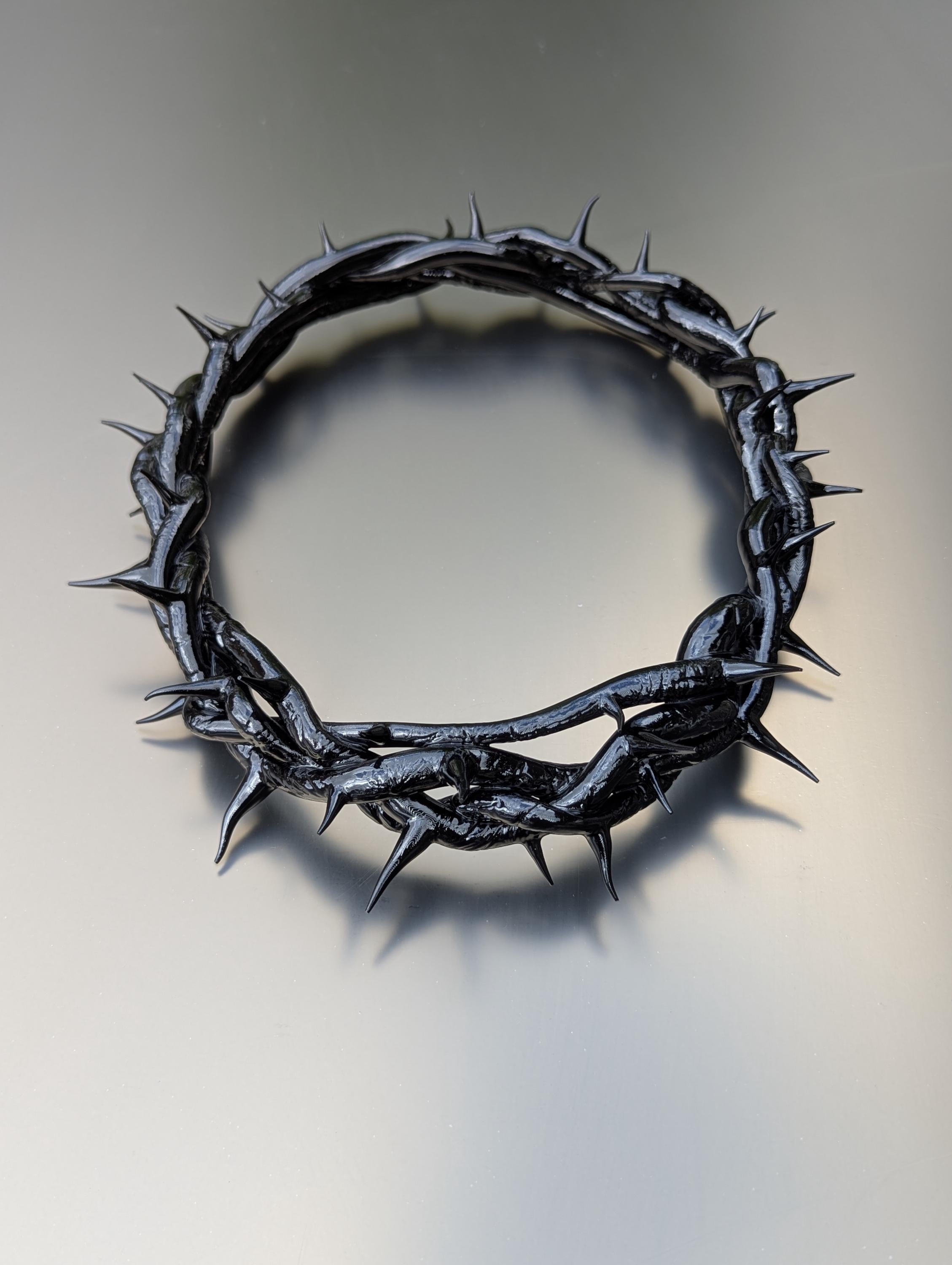まっつDyckia Crown of Thorns SilverFox Silver Crown of Thorns by Ziptie Jewelry – ZiptieJewelry