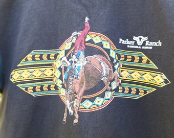 seltenes Original Vintage T-Shirt, Parker Ranch Hawaii