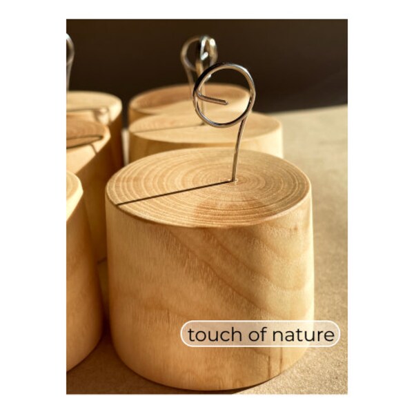 Porte-notes de bureau en bois, rappel de bureau personnalisé sous forme de pinces à photos en bois, porte-photos en forme de fil métallique, clip message, cadeau intelligent